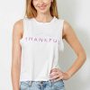 The Lili good hYOUman | Im So Very Thankful - The Lili Crop White