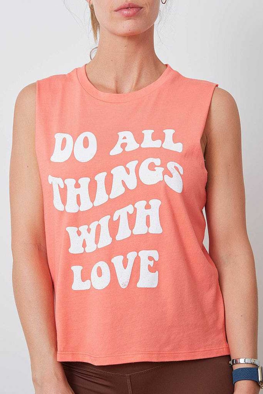 The Lili good hYOUman | Loved - The Lili Tank Summer Peach