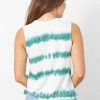 The Lili good hYOUman | The Lili Cropped Tank Evergreen Tie Dye