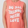 The Lili good hYOUman | Loved - The Lili Tank Summer Peach