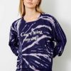 Long Sleeves good hYOUman | Can I Bring My Dog? - The Emerson Twisted Blue Ombre