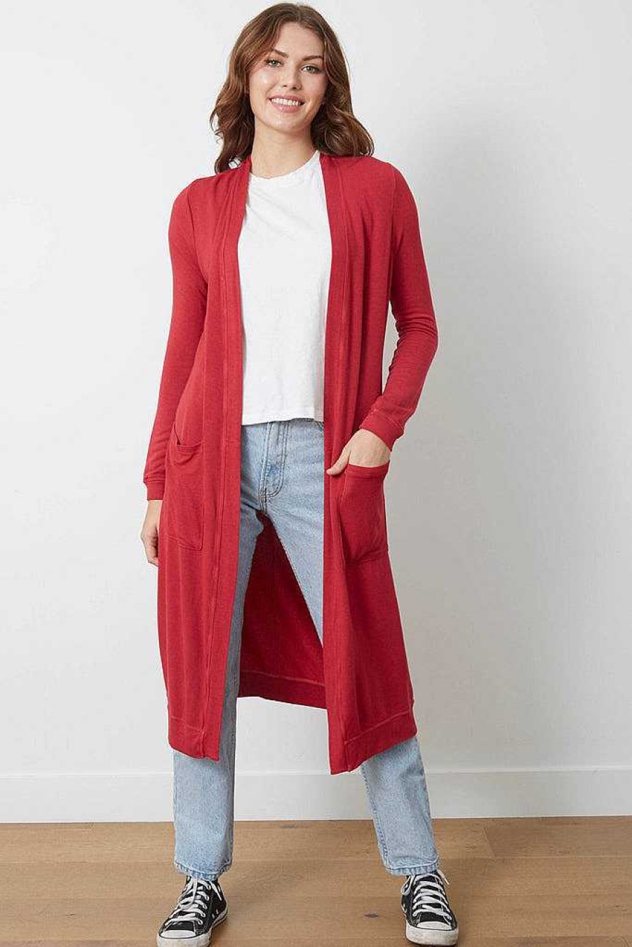 Cardigans good hYOUman | The Everyday Emmy Cardigan Fuego