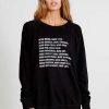 Long Sleeves good hYOUman | More More More - The Smith Black Sand