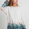 The Dave good hYOUman | Perfect Tie-Dye Sweatshirt - The Dave Laurel Wreath Bamboo