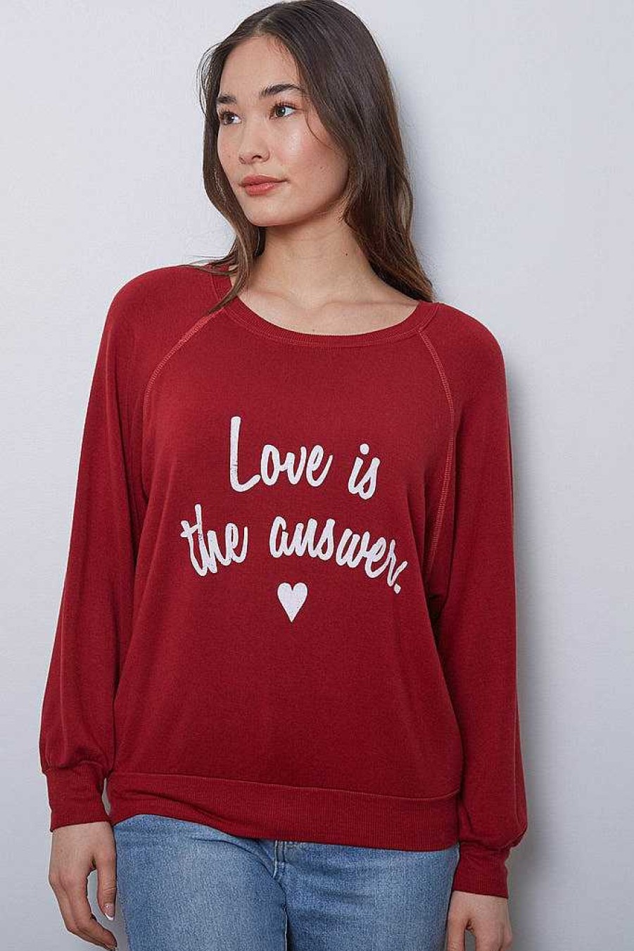 Long Sleeves good hYOUman | Love Is The Answer - The Emerson Rose