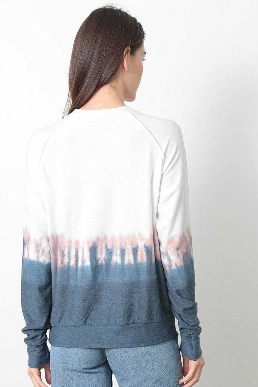 Long Sleeves good hYOUman | Bamboo Tie Dye - The Dave - Gratitude Deep Dive Bamboo Tie Dye