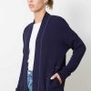 Cardigans good hYOUman | The Juliette Essential Cardigan Blueberry