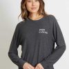 Long Sleeves good hYOUman | F Cancer - The Dave Black Sand