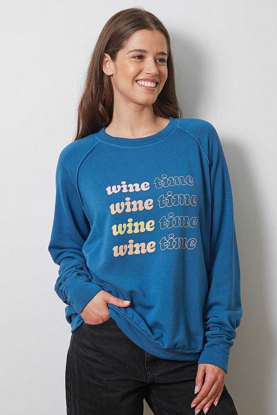 Long Sleeves good hYOUman | Wine Time - The Vita Lagoon