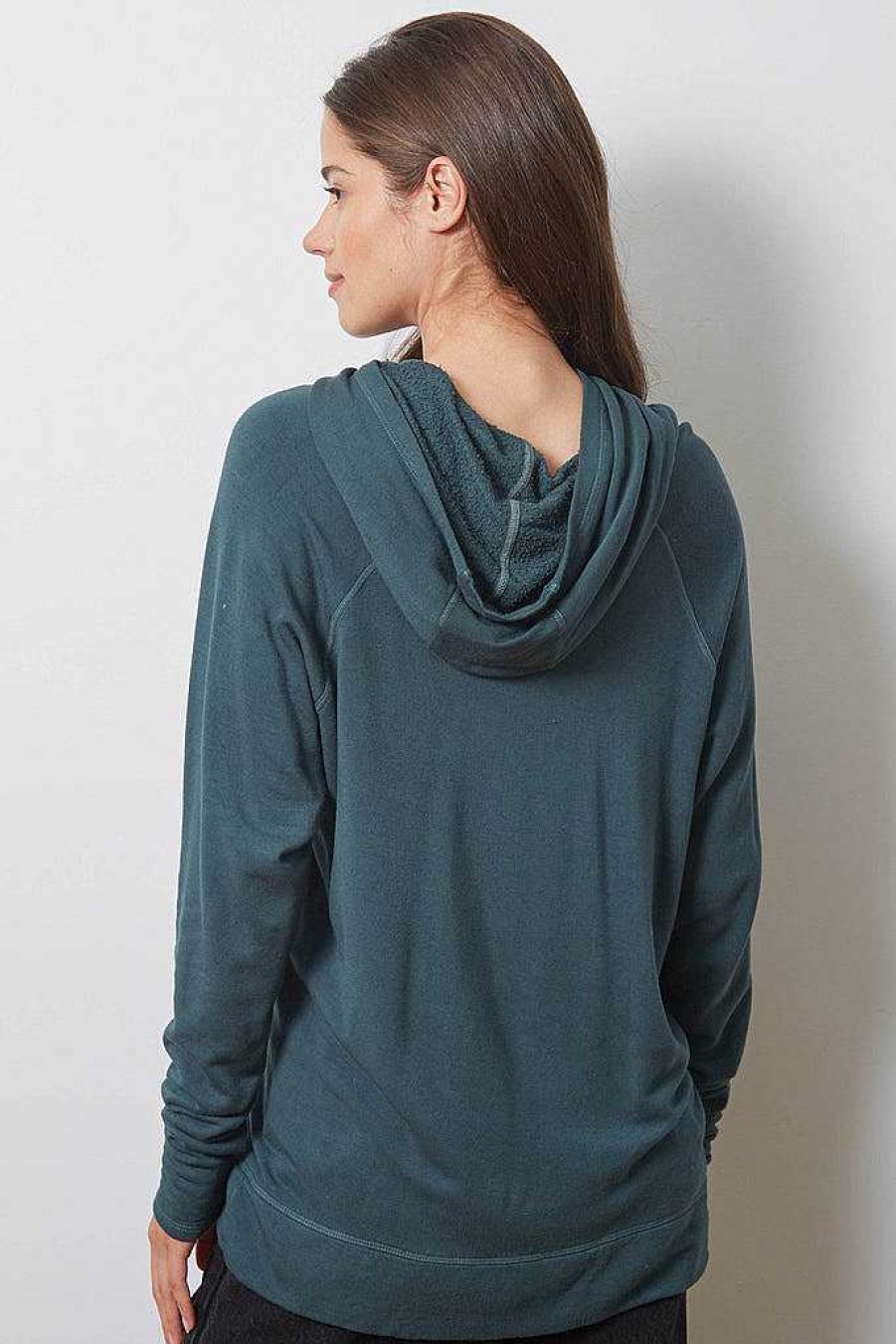 Long Sleeves good hYOUman | Free Bird - The Elvy Rainforest Green