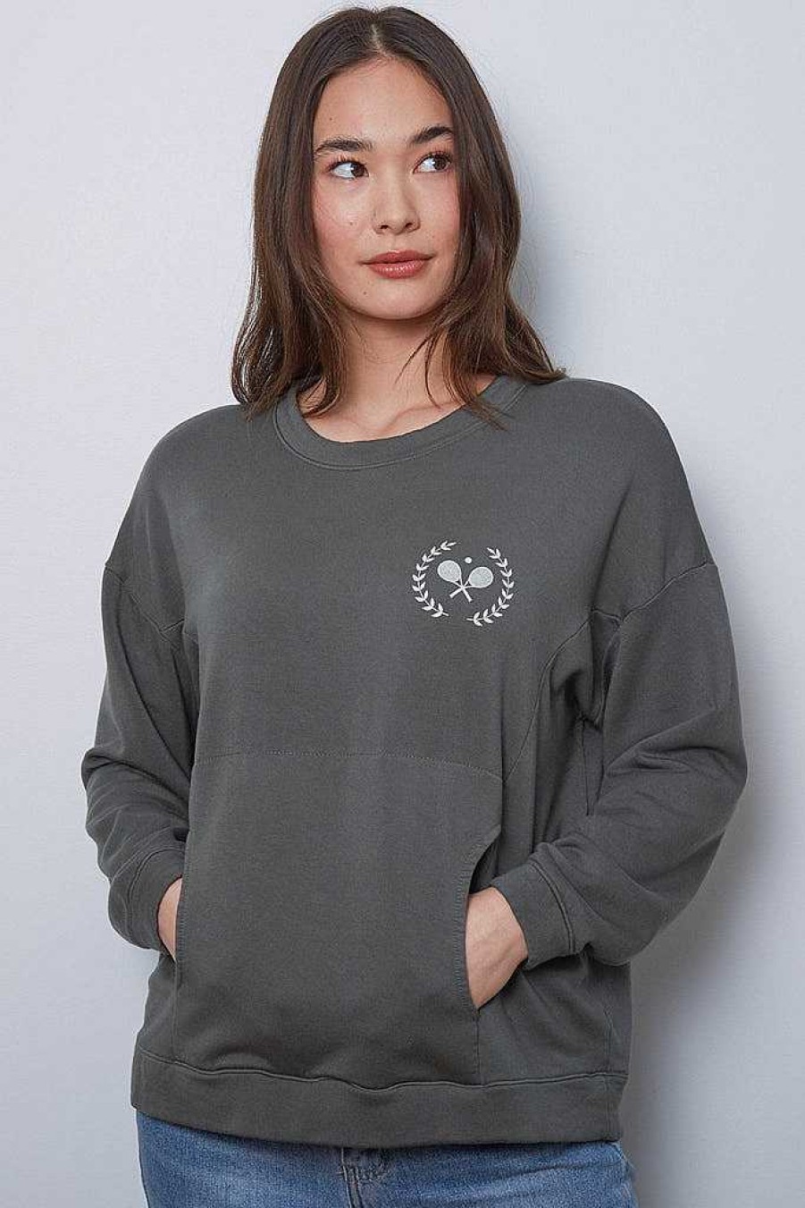 Long Sleeves good hYOUman | Racket Club - The Bridgette Sherwood