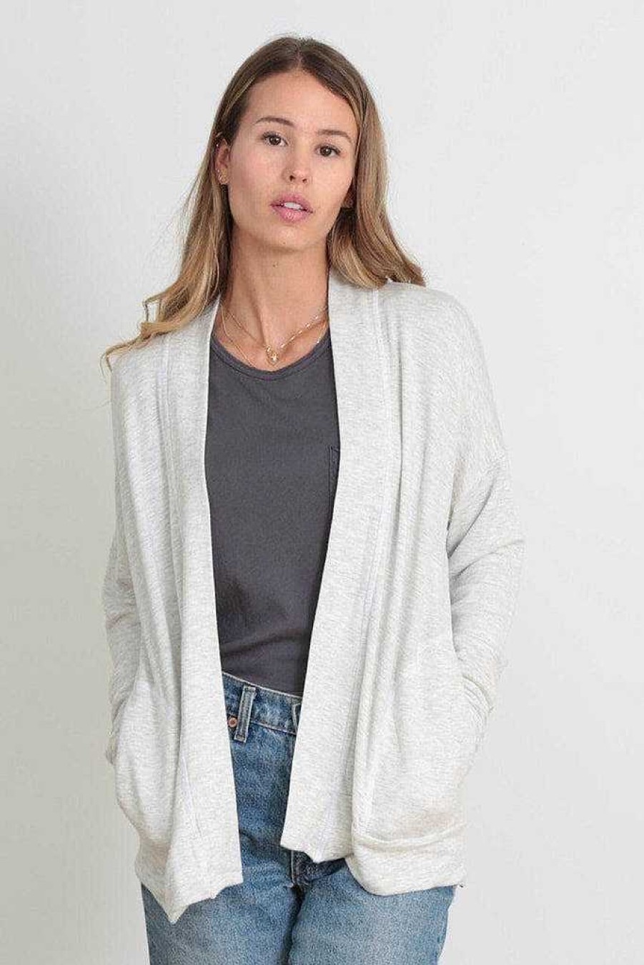 Basics good hYOUman | The Juliette Essential Cardigan Natural