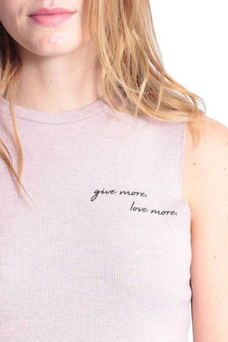 The Lili good hYOUman | Give More. Love More. - The Lili Crop Rosewater