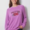 Long Sleeves good hYOUman | Gratitude Flowers - The Smith Lavender Love