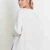 Basics good hYOUman | Relaxed V-Neck Sweater - The Carrie Natural