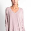 The Carrie good hYOUman | Relaxed V-Neck Sweater - The Carrie Shadow Vintage