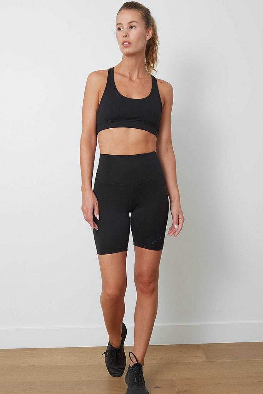 Featured good hYOUman | The Kaleb Bike Short - Gratitude Black Sand