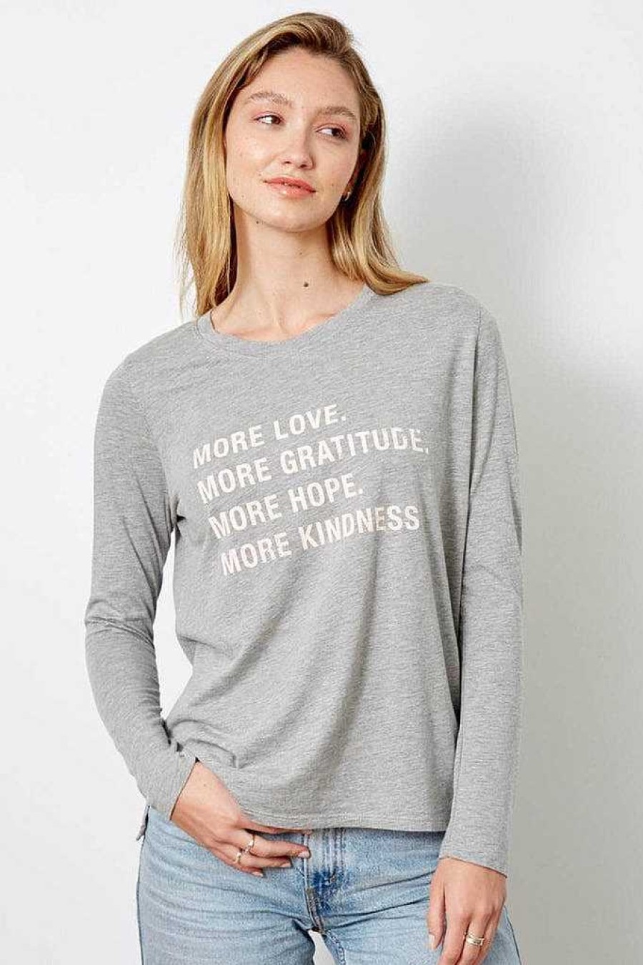 Featured good hYOUman | More Love More Gratitude - The Suzanne Lt Heather Grey