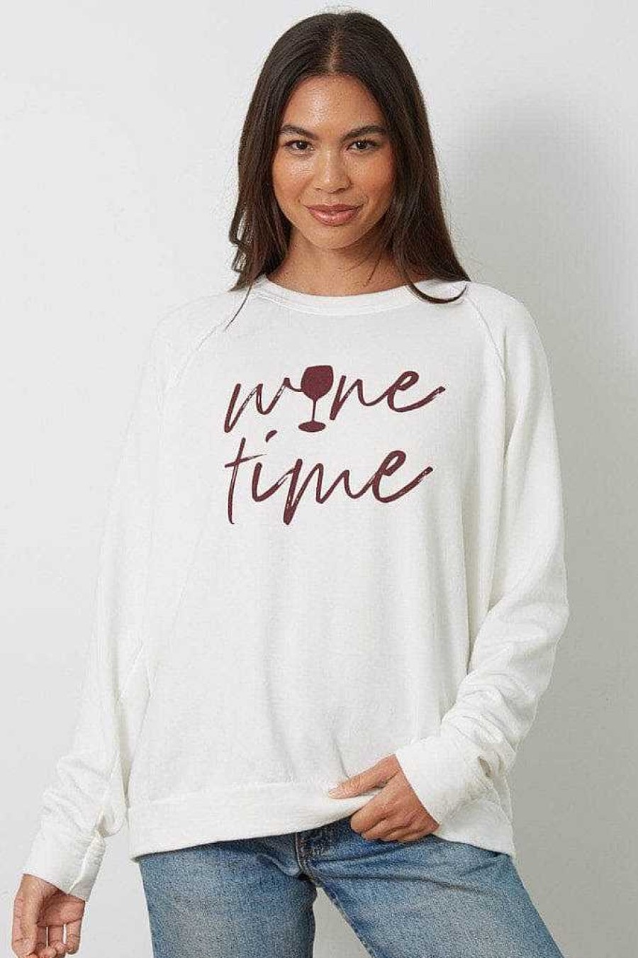 Long Sleeves good hYOUman | Wine Time - The Vita Natural