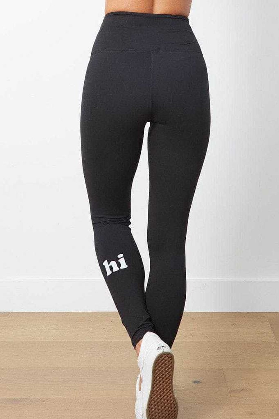 Bottoms good hYOUman | Hi - The Jaelynn Legging Black Sand