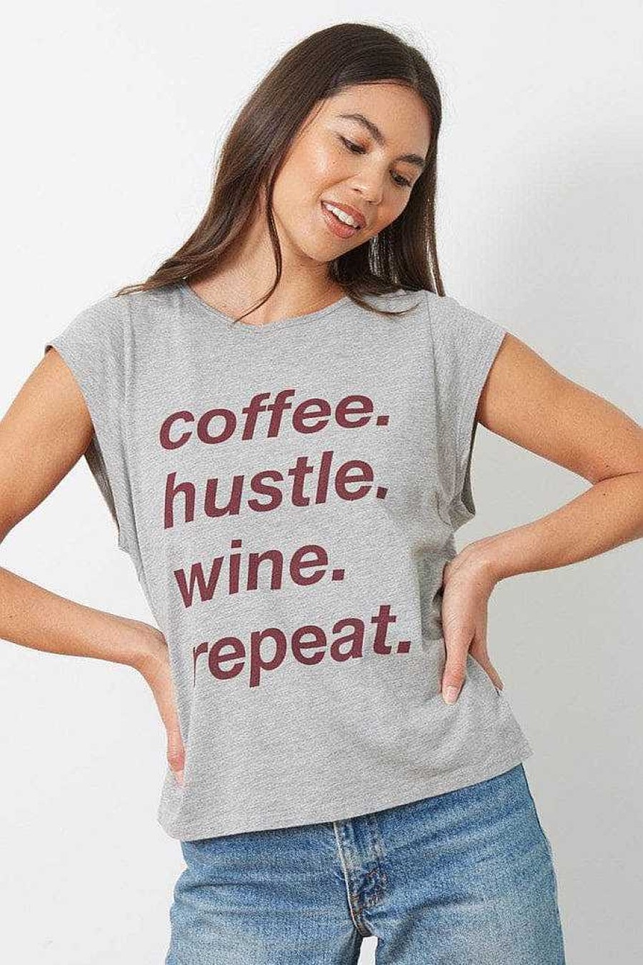 Featured good hYOUman | Coffee Hustle Wine - The Cindy Heather Grey