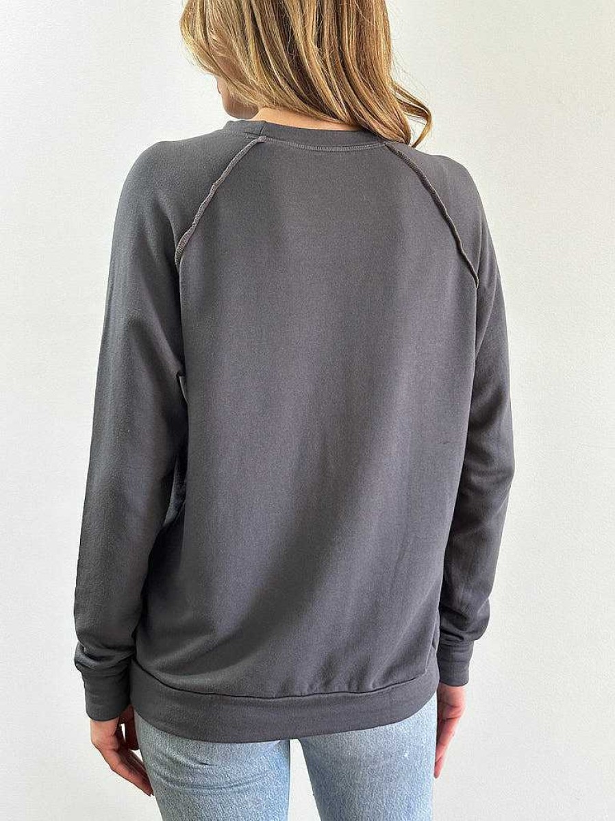 Long Sleeves good hYOUman | Everyday Basic - The Vita Perfect Charcoal