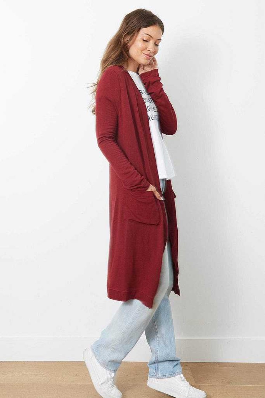 Featured good hYOUman | Thankful - The Emmy Cardigan Rhubarb