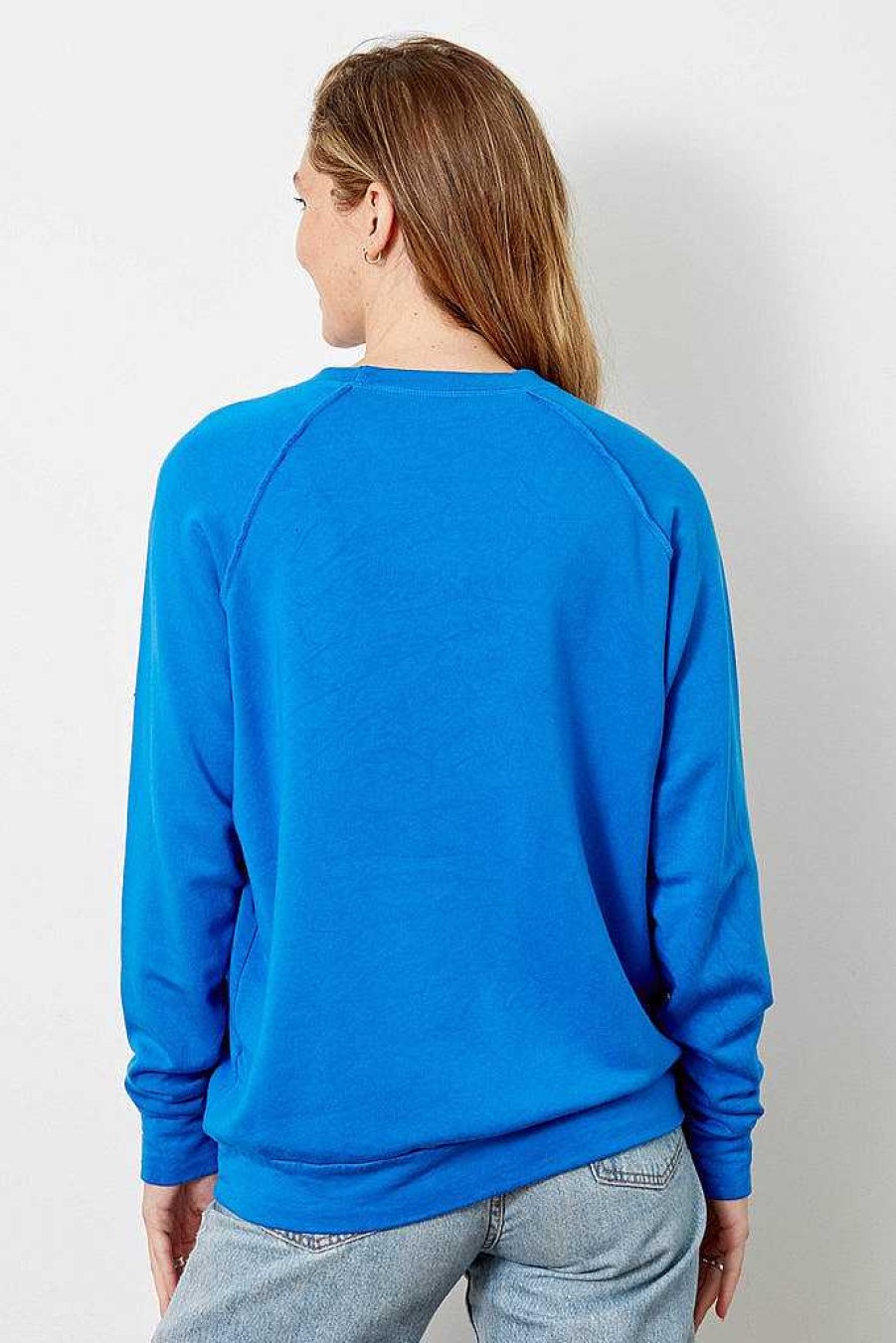 Long Sleeves good hYOUman | Dog Mama - The Vita Blue Aster