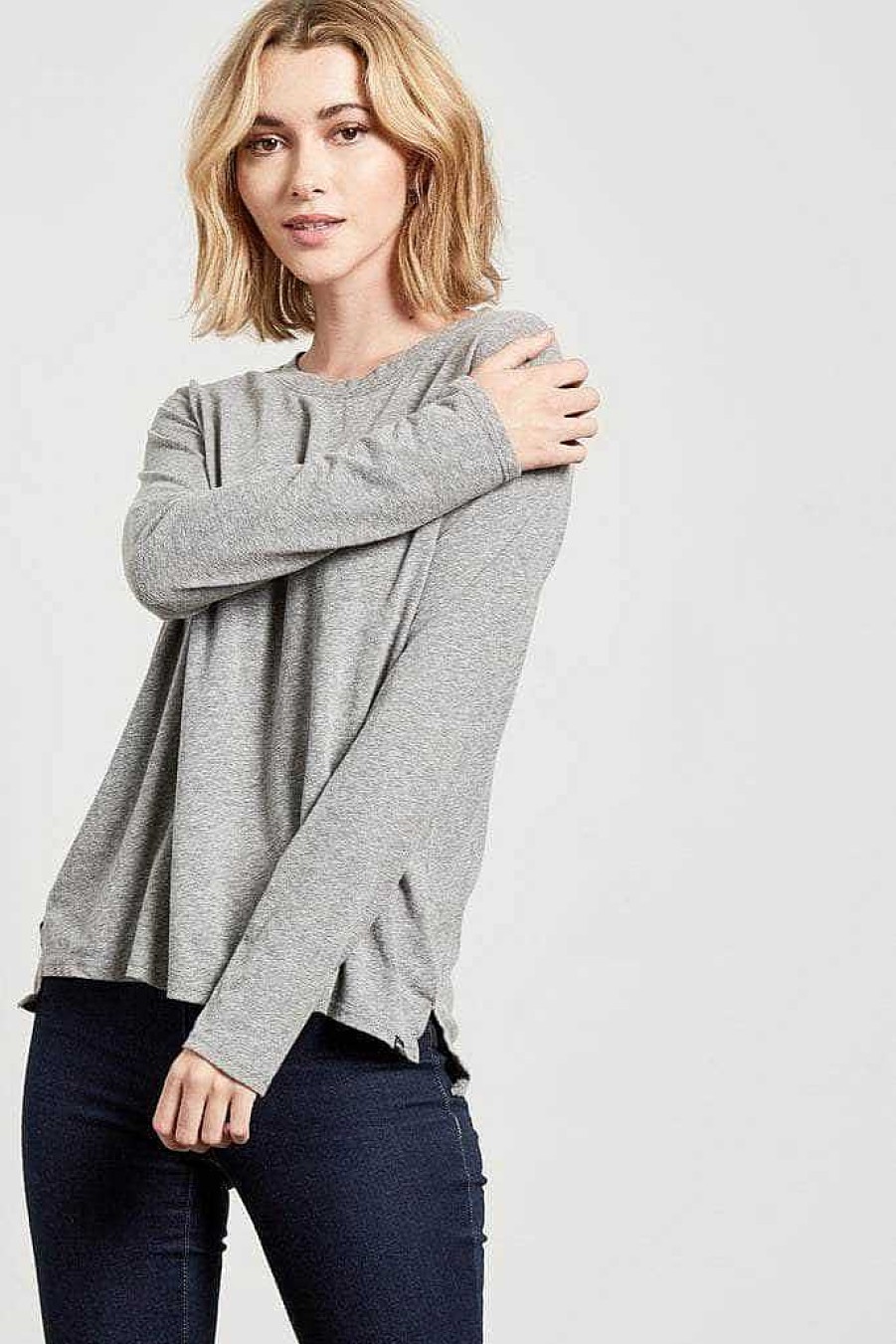 The Suzanne good hYOUman | Classic Fit Long Sleeve - The Suzanne ( ) Heather