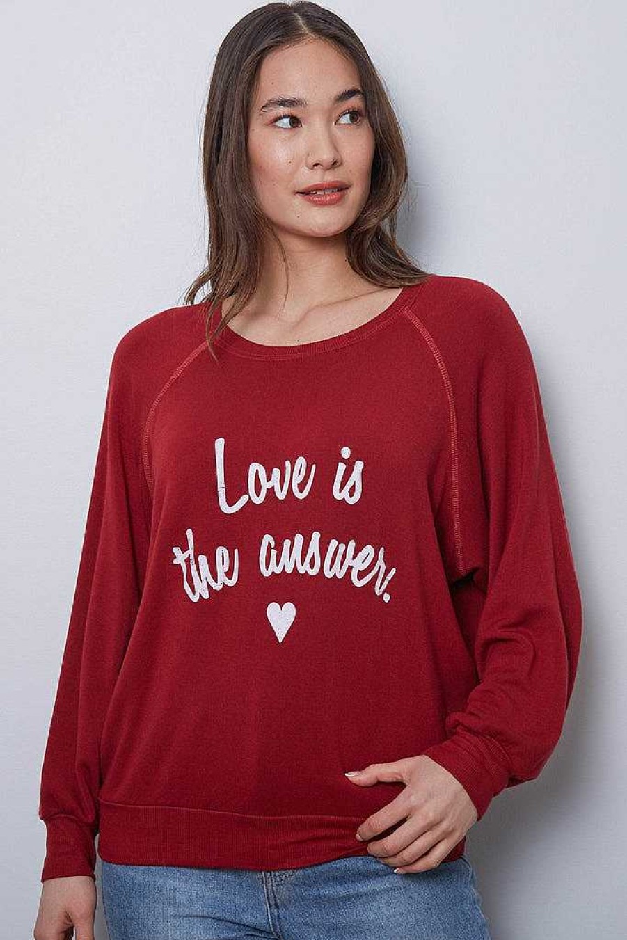 Long Sleeves good hYOUman | Love Is The Answer - The Emerson Rose