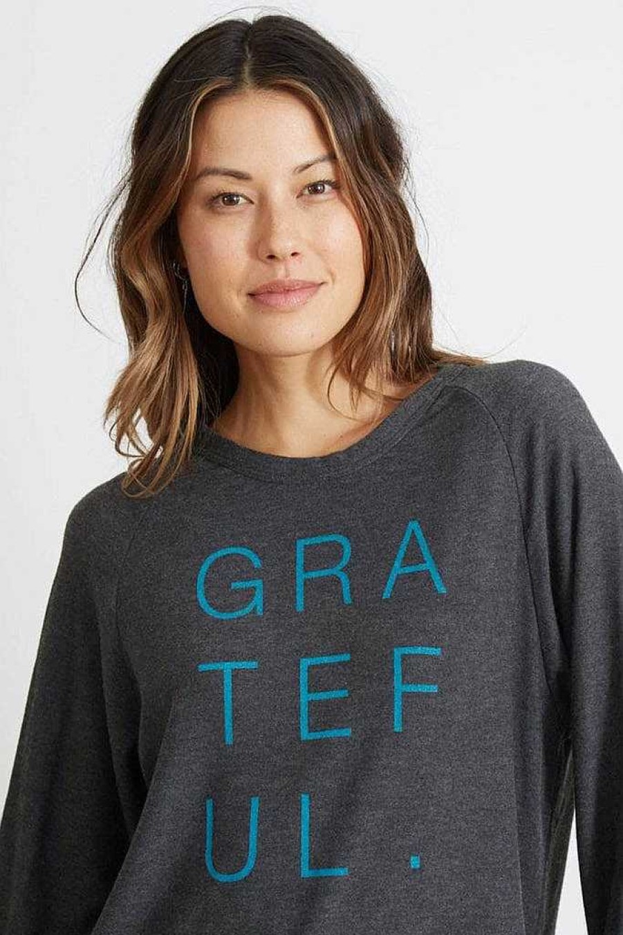 Long Sleeves good hYOUman | Grateful - The Dave Black Sand