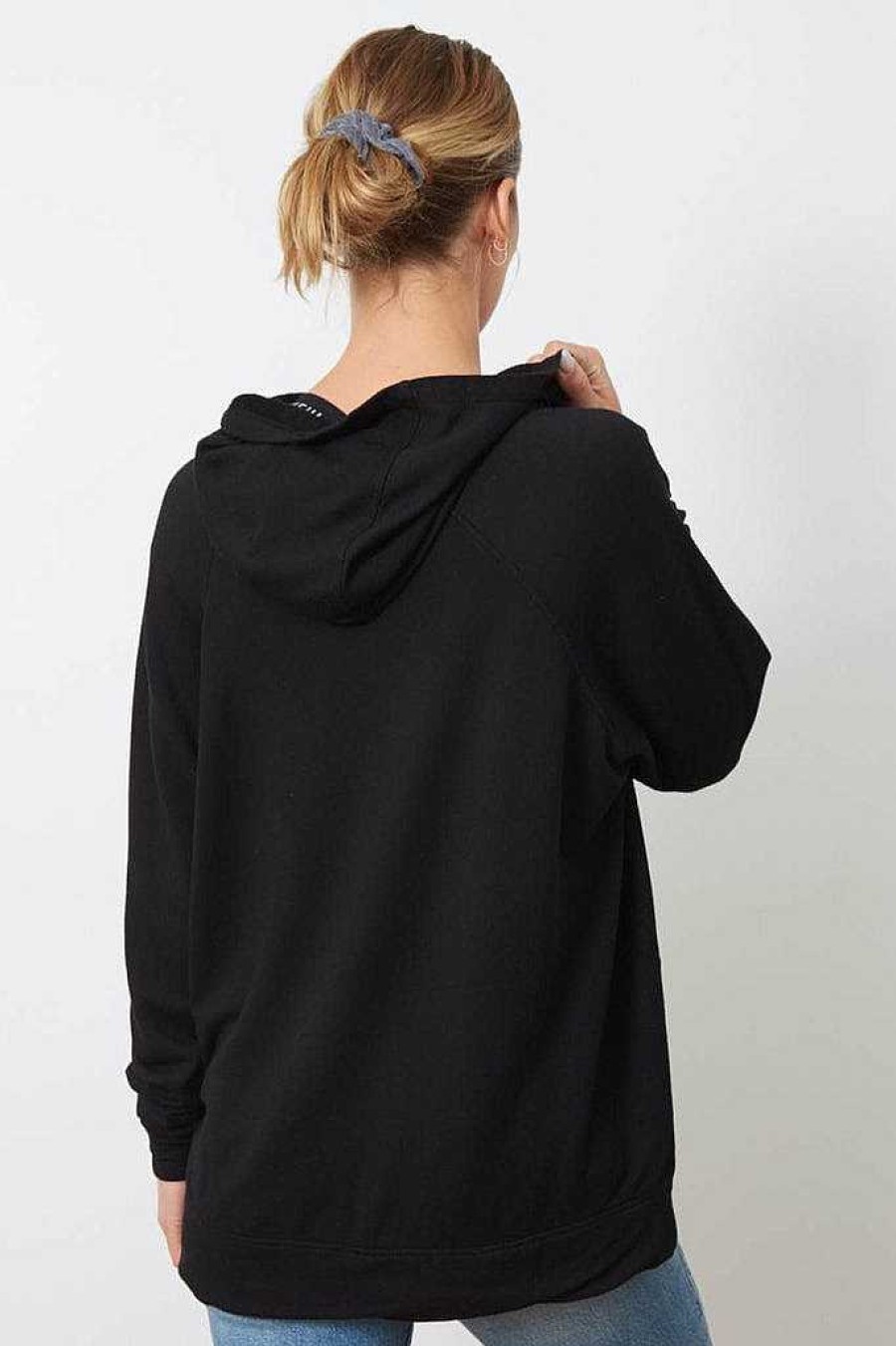 Long Sleeves good hYOUman | No Coffee, No Talkie - The Elvy Black Sand