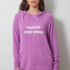 Long Sleeves good hYOUman | Coffee And Dogs - The Elvy Lavender Love