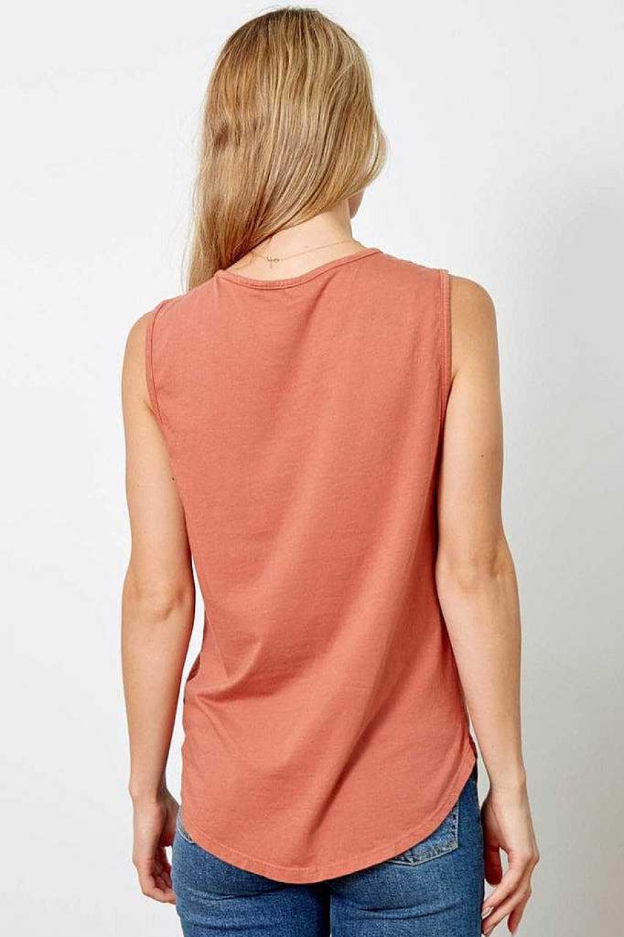 Basics good hYOUman | Scoop Neck Tank - The Sassy Cedar