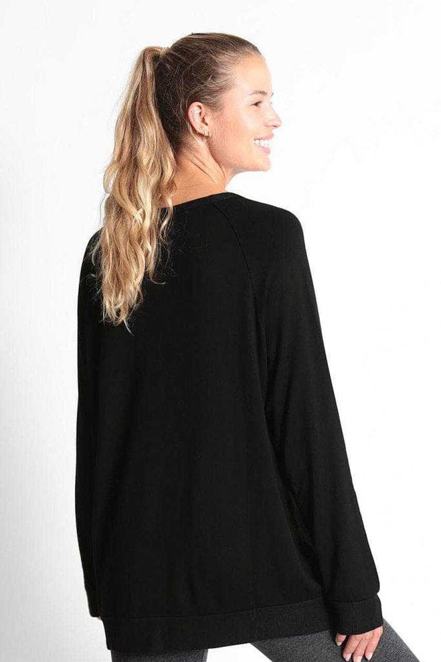 Basics good hYOUman | Perfect Everyday Sweatshirt - The Dave Black Sand