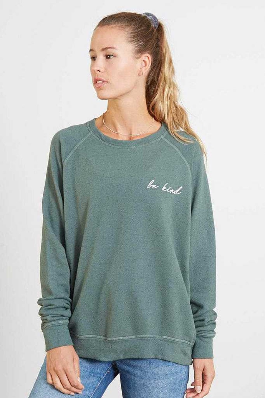 Long Sleeves good hYOUman | Be Kind - The Smith Laurel Wreath