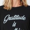 Long Sleeves good hYOUman | Gratitude Is Everything - The Dave Black Sand